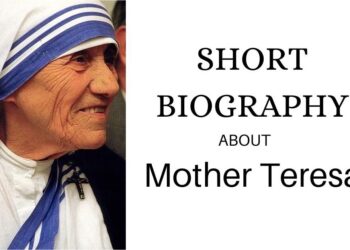 Short biography about mother teresa