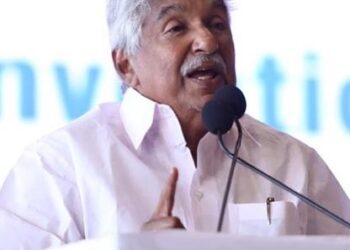 At Kochi On Saturday, former Kerala Chief Minister Oommen Chandy (past away at the age of 79) addressed a press conference in Kochi