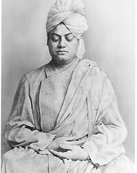 Swami Vivekananda, born Narendranath Datta, was an Indian Hindu monk, philosopher, author, religious teacher, and the chief disciple of the Indian mystic Ramakrishna.