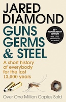 "Guns, Germs, and Steel" offers a sweeping account of human history, tracing the factors that shaped the rise and fall of civilizations. Diamond examines the role of geography, agriculture, and technology in determining the fate of societies, challenging notions of cultural superiority