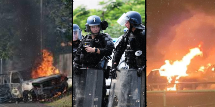 New Caledonia, French colonization, France riots