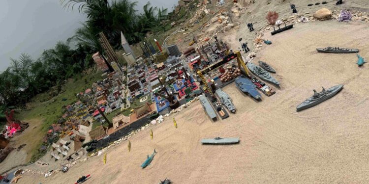 Destruction of land for cobalt mining