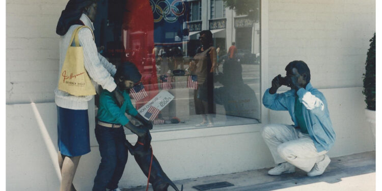 My old snapshot of summer olympics window display