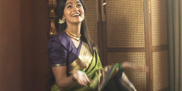 Pooja Hegde shared From The Vintage closet, a 70-year-old stunning saree