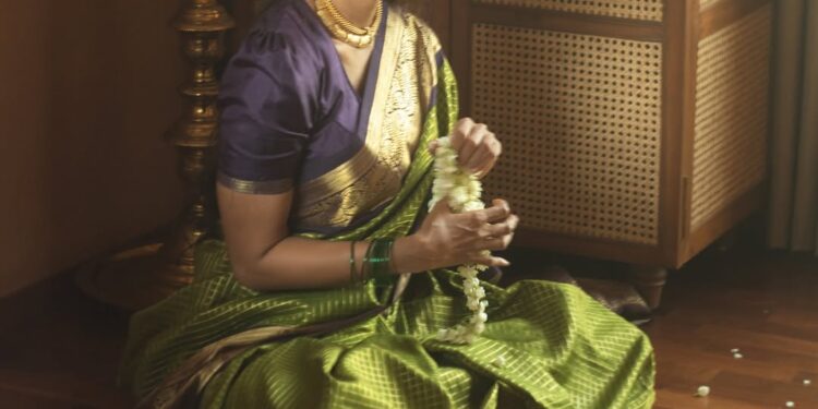 Pooja Hegde shared From The Vintage closet, a 70-year-old stunning saree