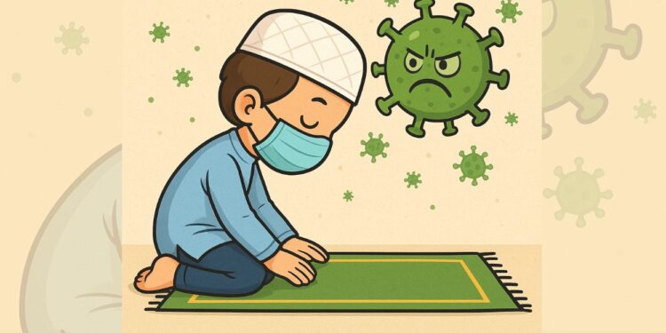 During a tense lockdown, an unexpected encounter with a young boy on a silent road offers a glimpse of innocence, empathy, and a prayer for the whole world.