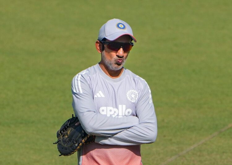 Gambhir has been facing a lot of criticism for his strategies. (PTI Photo)