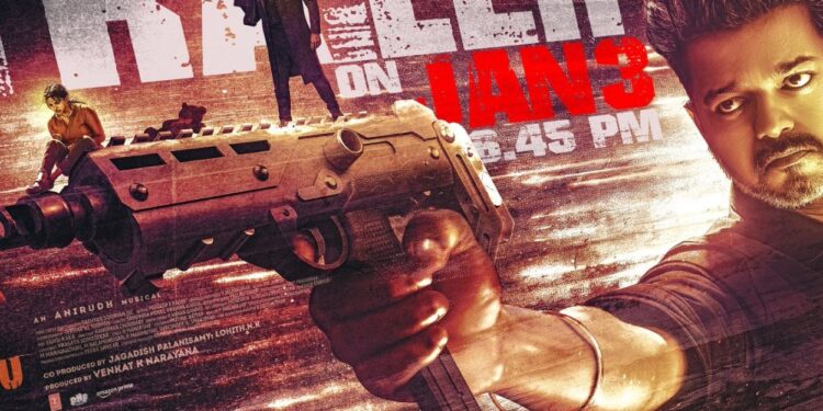 Thalapathy Vijay confirms the multilingual trailer release of Jana Nayagan on January 3. The film, directed by H. Vinoth, releases on January 9 during Pongal.