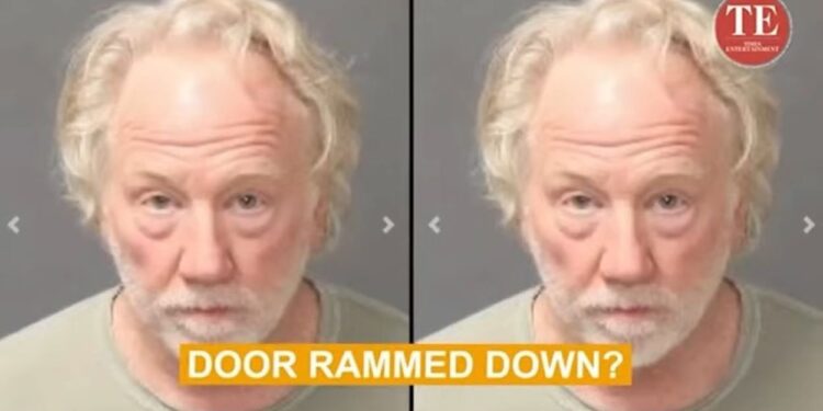 Tim Busfield mugshot for child sex abuse charges